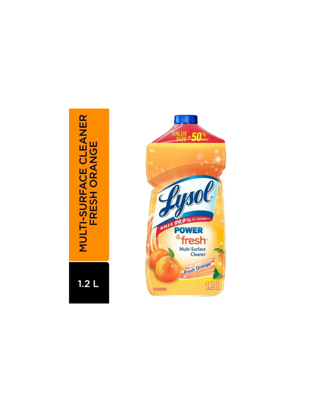 Lysol All Purpose Cleaner, Pour, Orange, Multi Surface Cleaner, 1.2 L