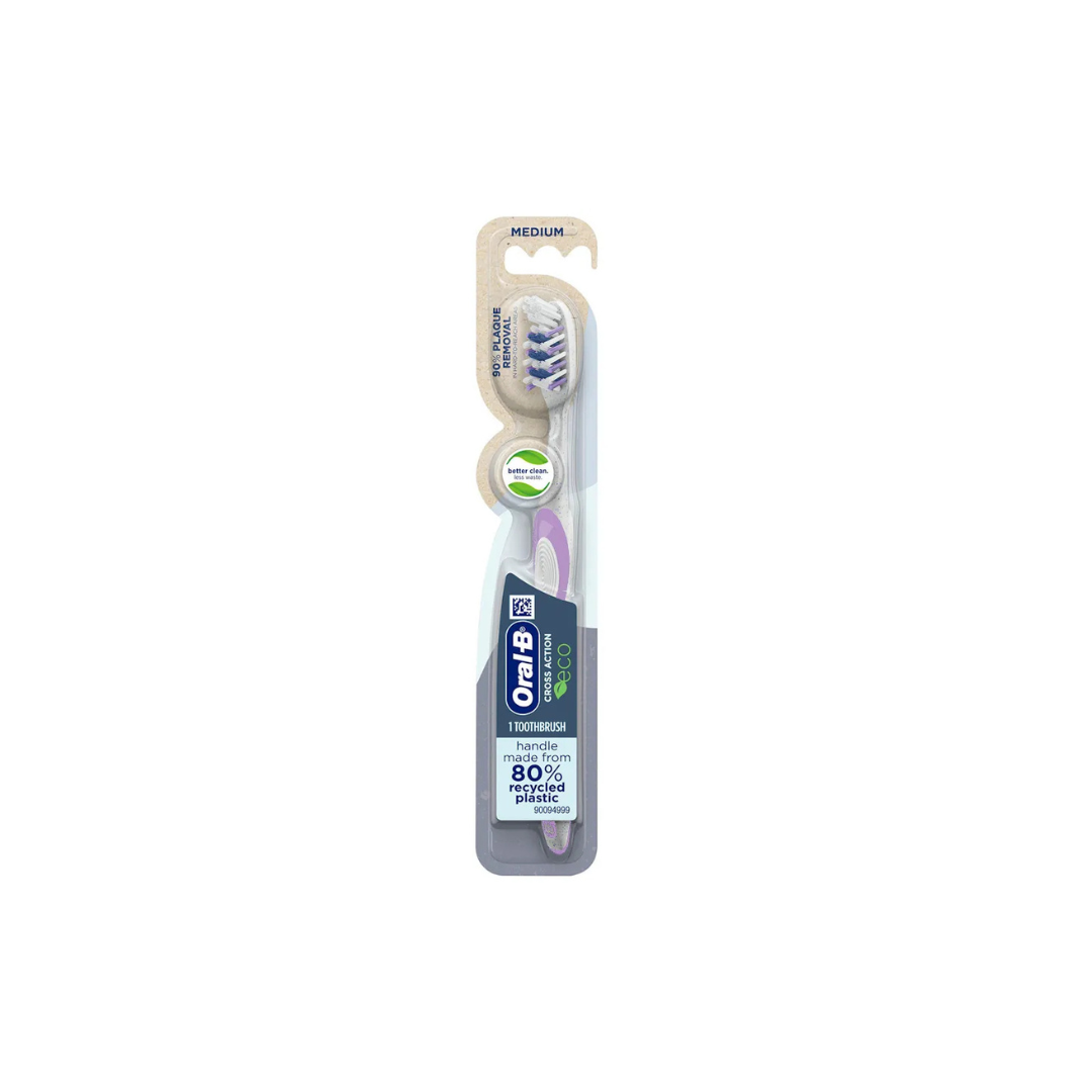 Oral-B CrossAction Eco Manual 1Toothbrush Medium