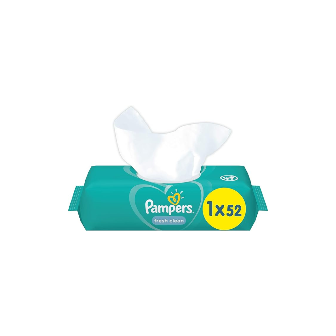 Pampers Wipes, Fresh Clean 52 Count