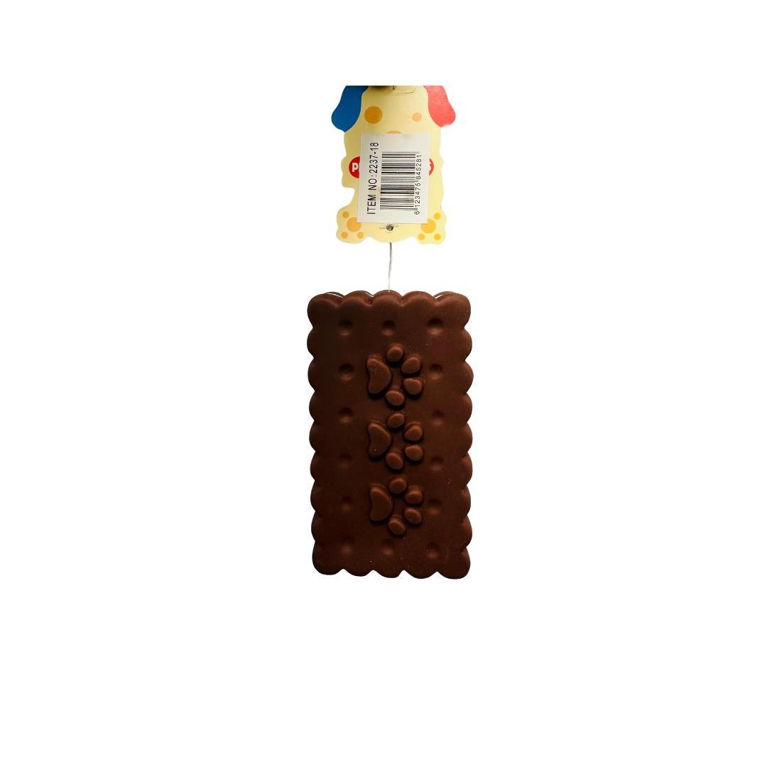 PET TOYS BISCUIT SHAPED DOG TOY