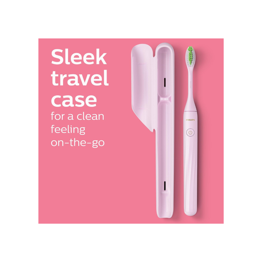 Philips One by Sonicare Battery Toothbrush, Pink, HY1100/06