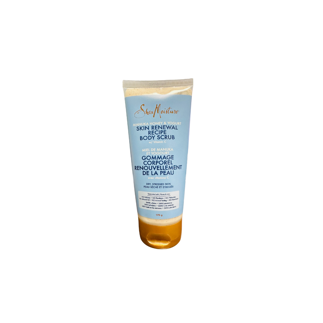 SheaMoisture Skin Renewal Body Scrub Manuka Honey & Yogurt Body Scrub 170g