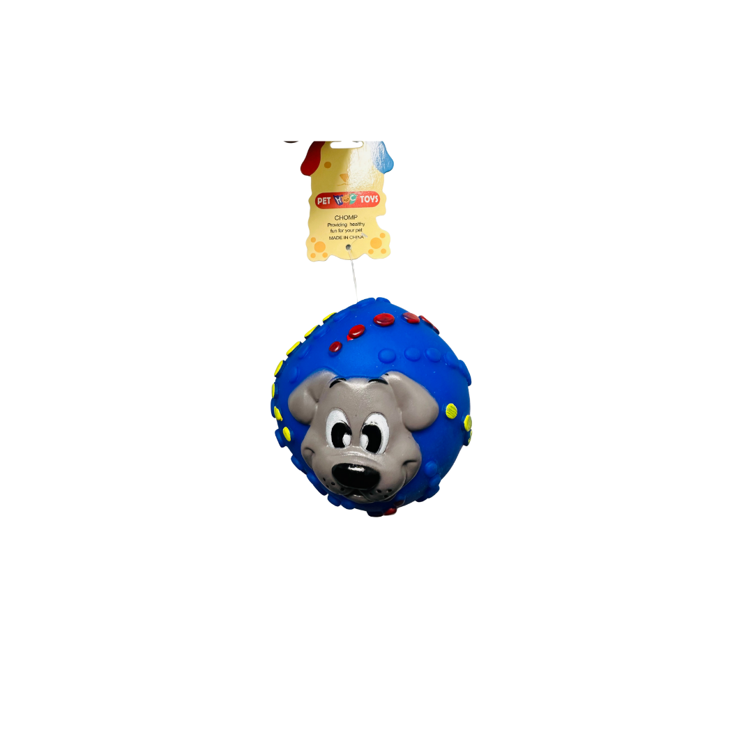 PET TOYS SHEEP SQUEEZE TOY BLUE