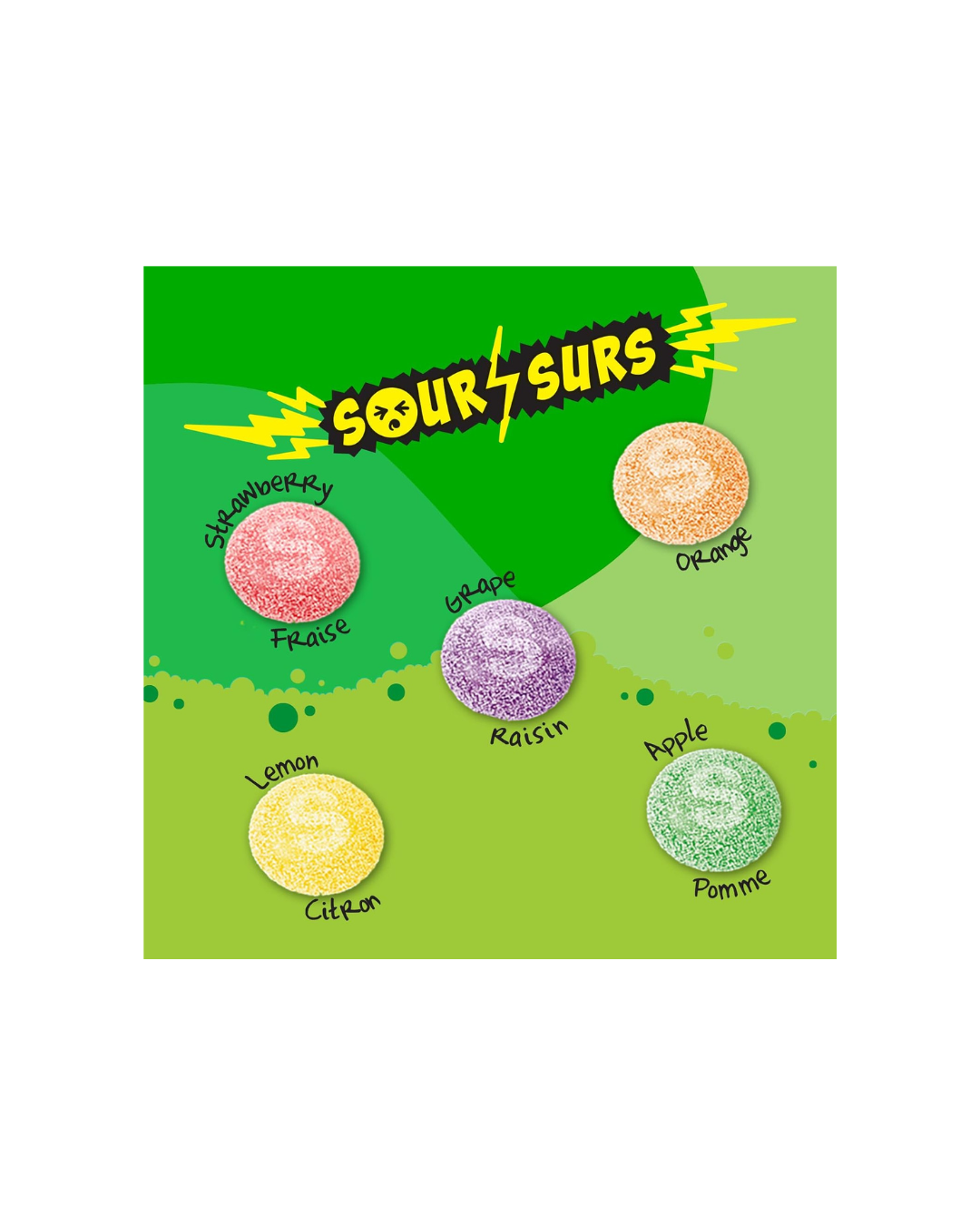 SKITTLES Sour Gummies Chewy Candy, 130g