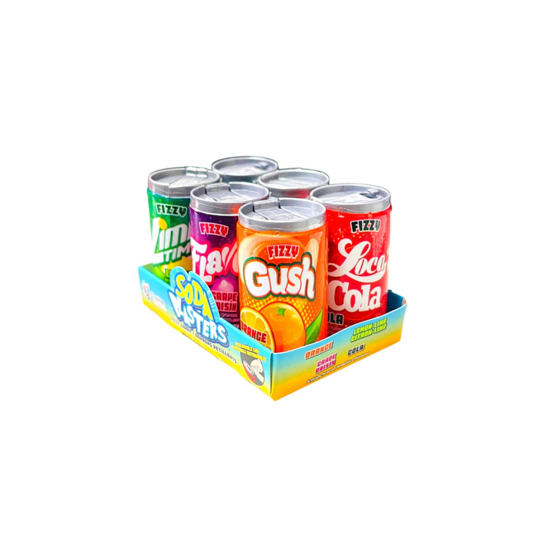 Kidsmania Soda Blasters Fizzy Candy (6 pack)