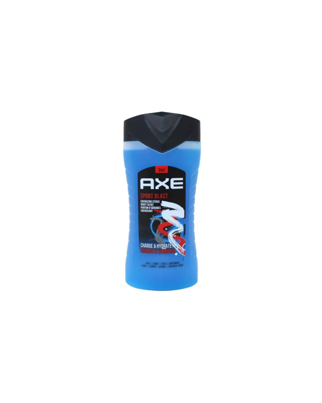 AXE BODY WASH SPORT BLAST FOR MEN 250ML 3 IN 1