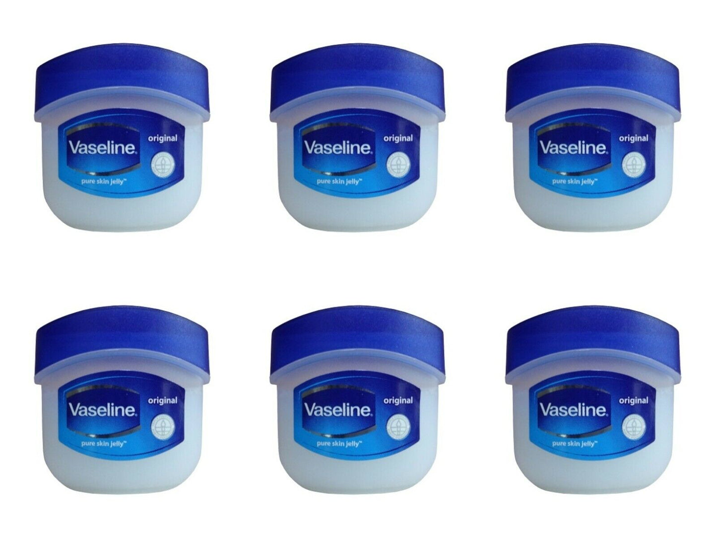VASALINE PETROLEUM JELLY MINITURE SIZE (6 PC)