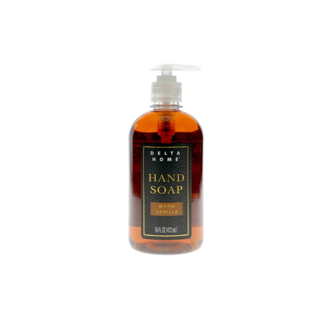 Delta Home Hand Soap, Warm Vanilla Scent, 473ml