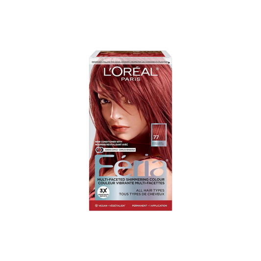 LOREAL FERIA BRIGHT AUBURN # 77 SHIMMERING COLOUR