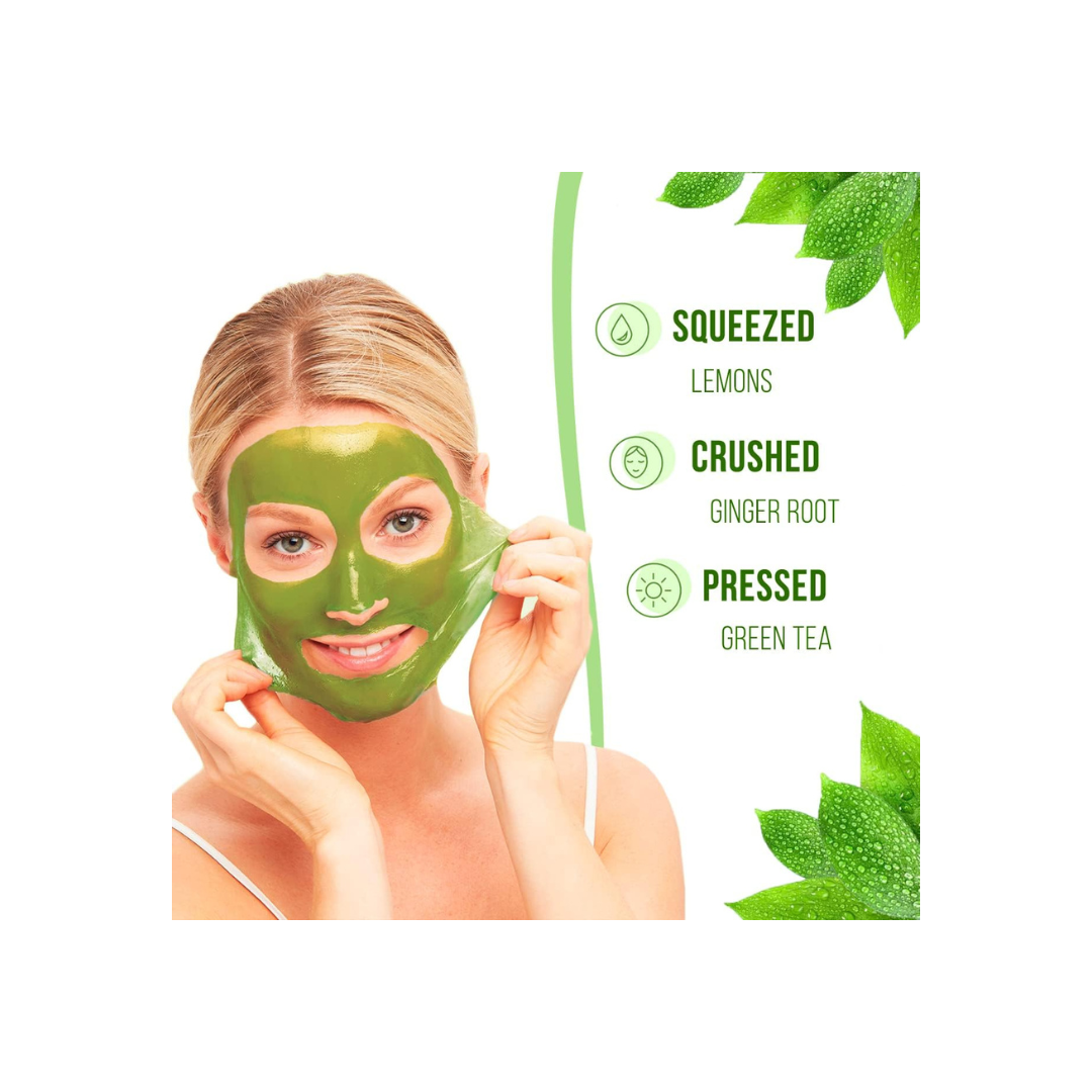 7th Heaven Green Tea Peel Off Tube, 175 milliliters