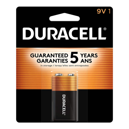 DURACELL 9V1 BATTERIES BB 2030 COPPERTOP