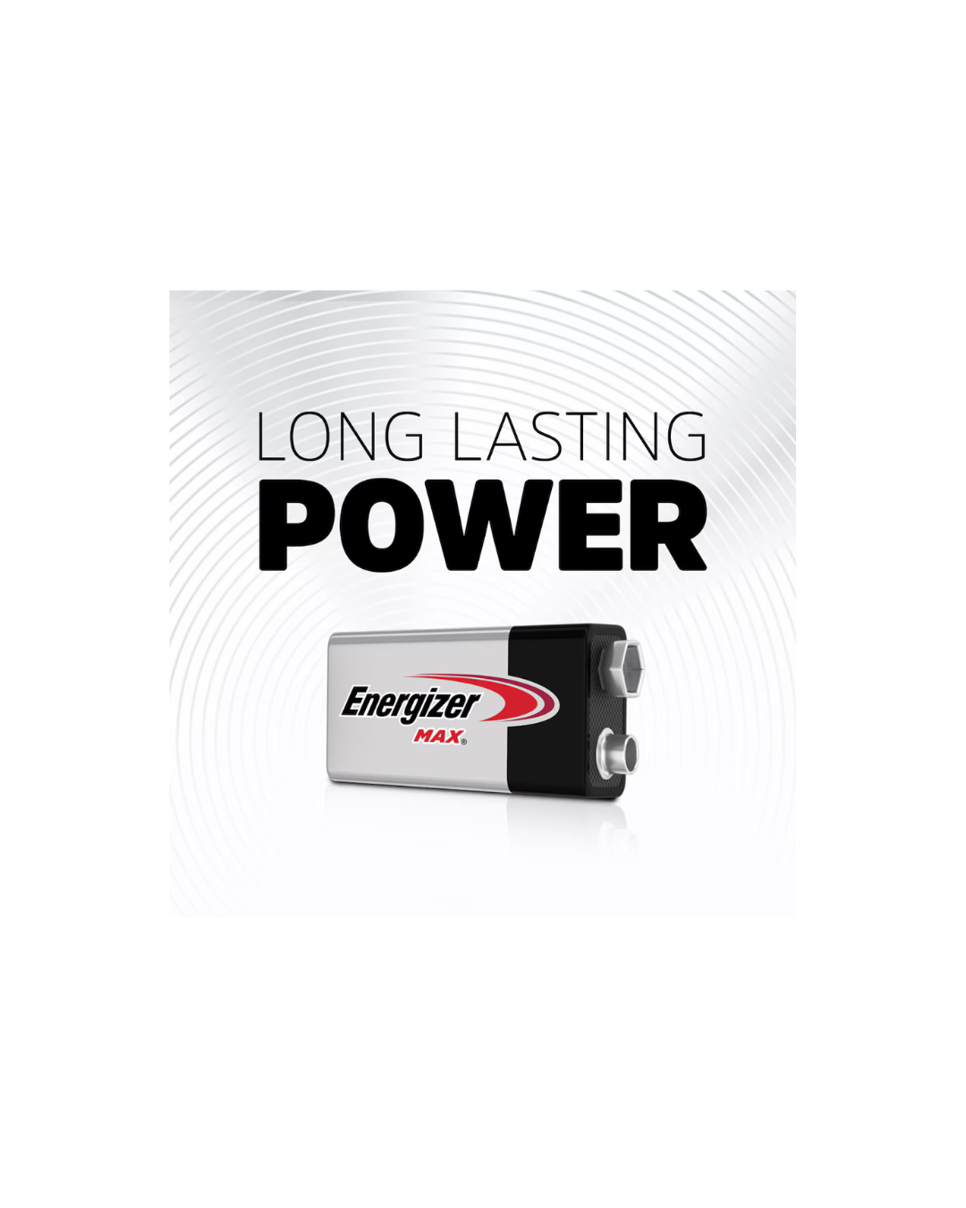 Energizer Energizer MAX 9V Batteries (1 Pack), 9 Volt Alkaline Batteries