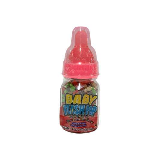 BABY FLASH POP TANGY CANDY BITS STRABERRY & BLUEBERRY FLAVOR