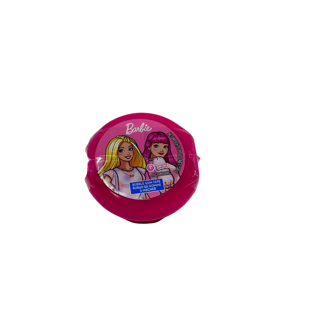 BARBIE & POLLY POCKET BUBBLE GUM TAPE ORIGINAL / BLUE RASBERRY FLAVOUR
