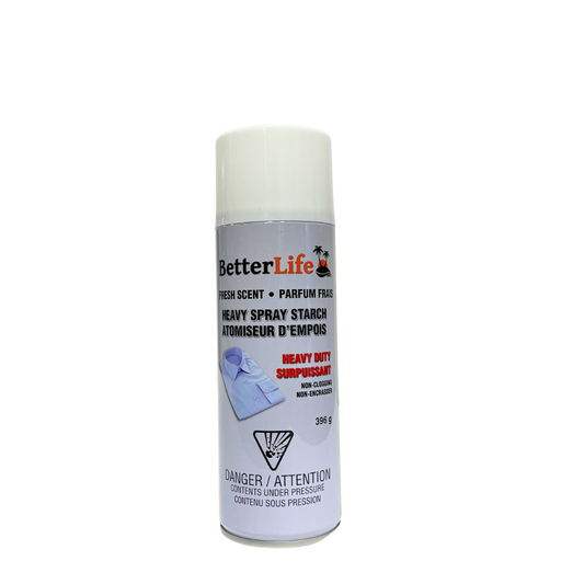 BETTER LIFE HEAVY DUTY STARCH SPRAY FRESH SCENT 396G