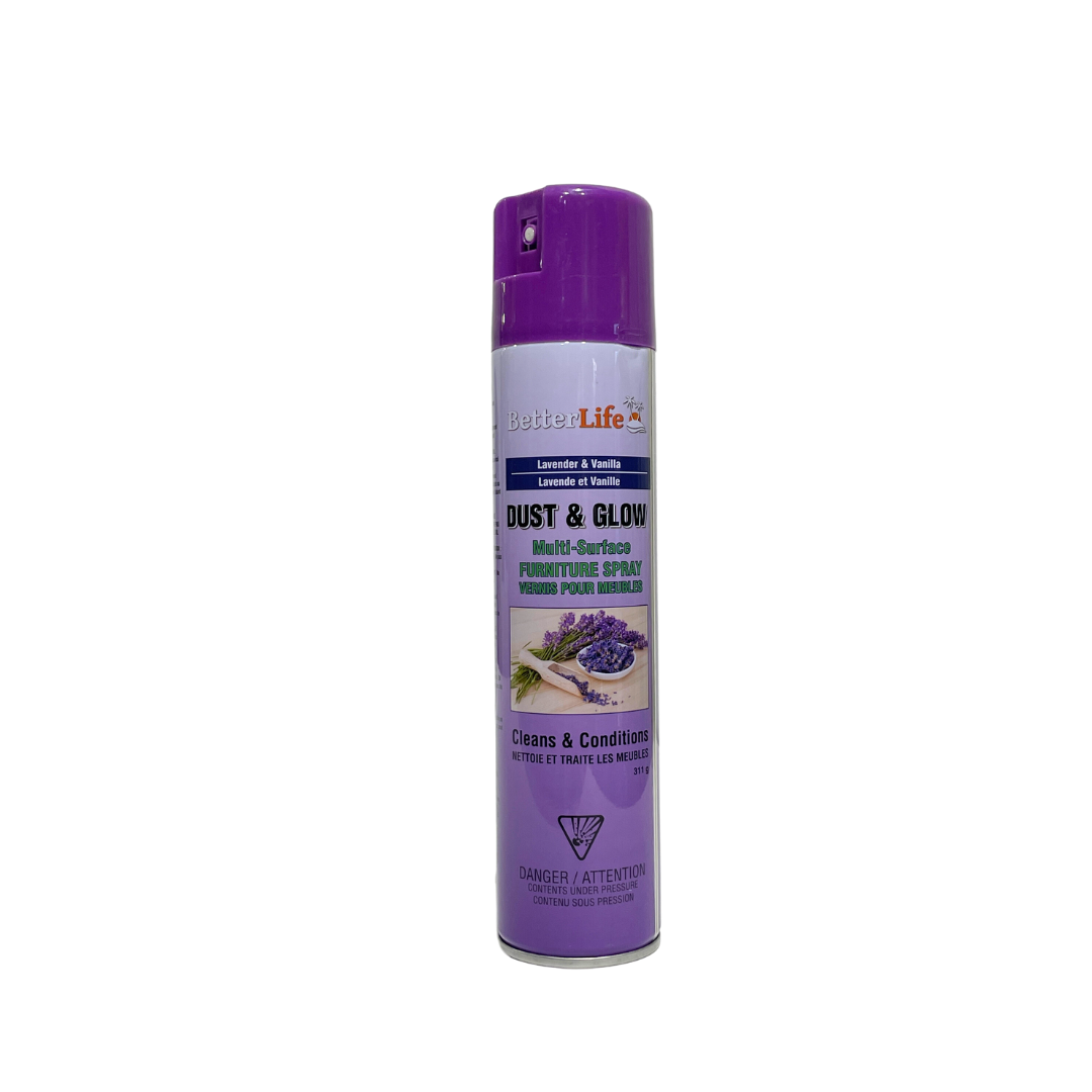 BETTER LIFE LAVENDER DUST & GLOW MULTI SURFACE FURNITURE SPRAY