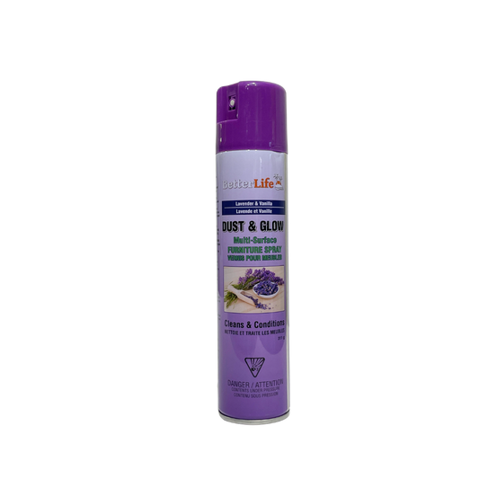 BETTER LIFE LAVENDER DUST & GLOW MULTI SURFACE FURNITURE SPRAY