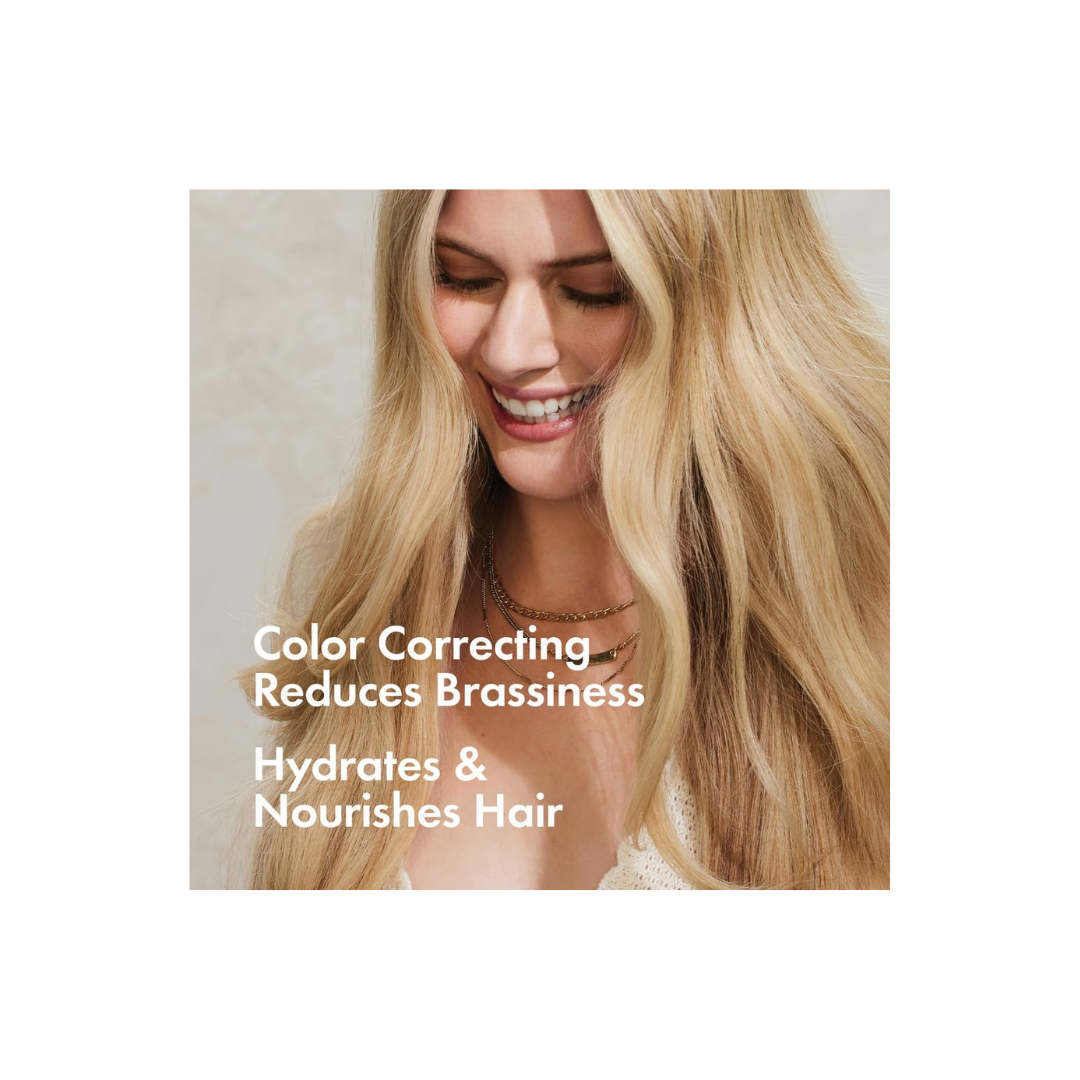 BONDIBOOST Blonde Baby Toning Purple Conditioner [16.90 fl oz], Add Softness + Smoothness + Hydration, Color-Safe Hair Care Solution with Natural Ingredients, Neutralize Brass + Sulfate Free Formula