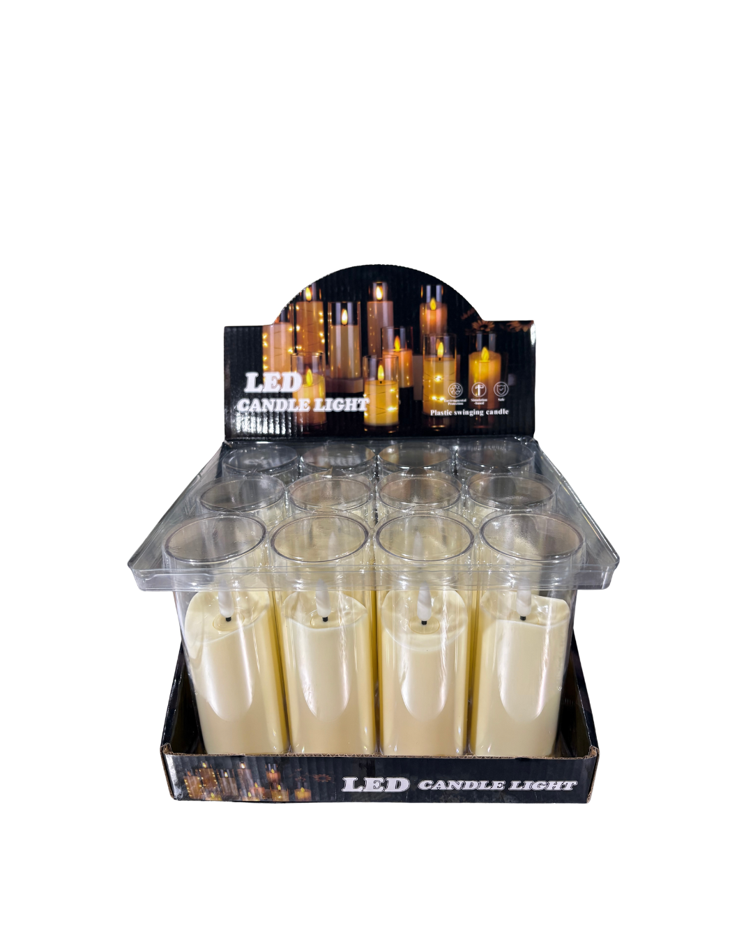 LED Candle Light 6'' – Flameless Decorative Candle 1PC