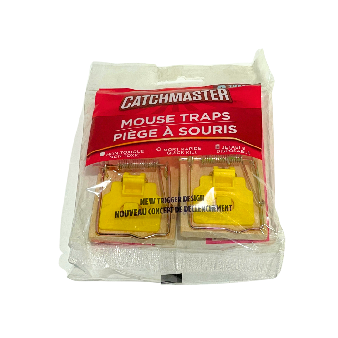 CATCHMASTER MOUSE TRAPS 2 PACK