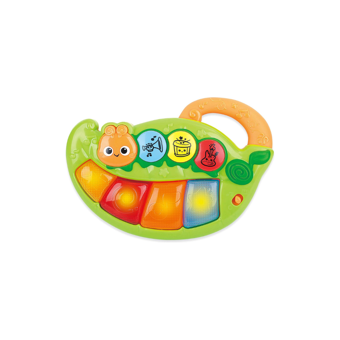 Caterpillar Keyboard, Lights up and Plays Music, Cute Caterpillar Shape, Enhances Memory Skills