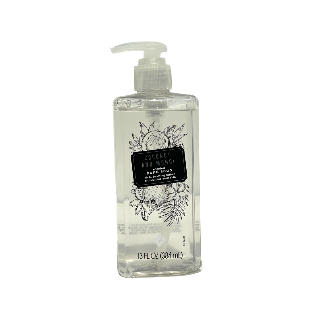 COCONUT & ALMOND SCENTED HAND SOAP RICH, FOAMING LATHER MOISTURIZES YOUR SKIN 384ML LUXTURY HAND SOAP MADE IN CANADA