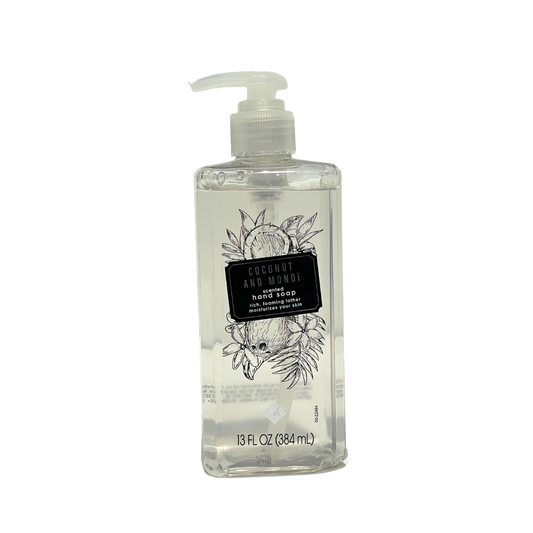 COCONUT & ALMOND SCENTED HAND SOAP RICH, FOAMING LATHER MOISTURIZES YOUR SKIN 384ML LUXTURY HAND SOAP MADE IN CANADA