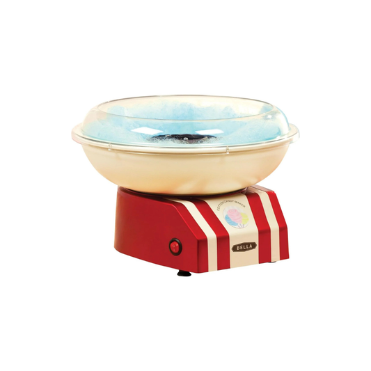 BELLA 13572 Cotton Candy Maker, Red and White