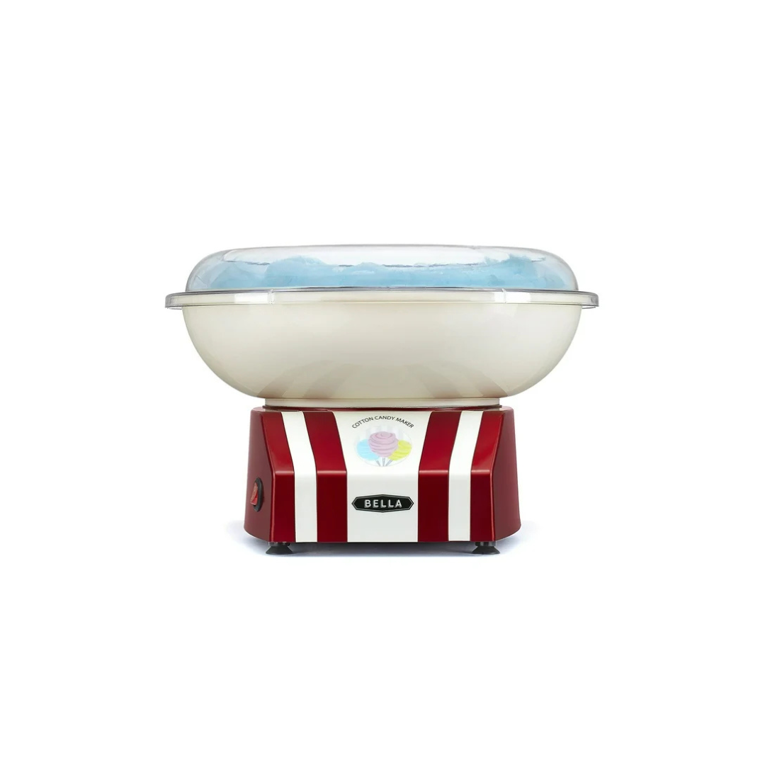 BELLA 13572 Cotton Candy Maker, Red and White