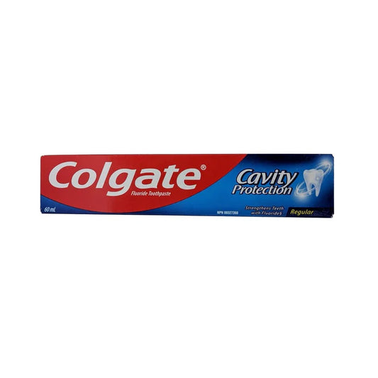 Colgate Cavity Protection Fluoride Toothpaste, Regular, 60 mL