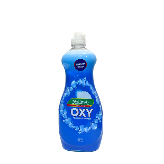 DISH WORKS OXY CLEAN POWER DEGREASER 739ML DISH SOAP