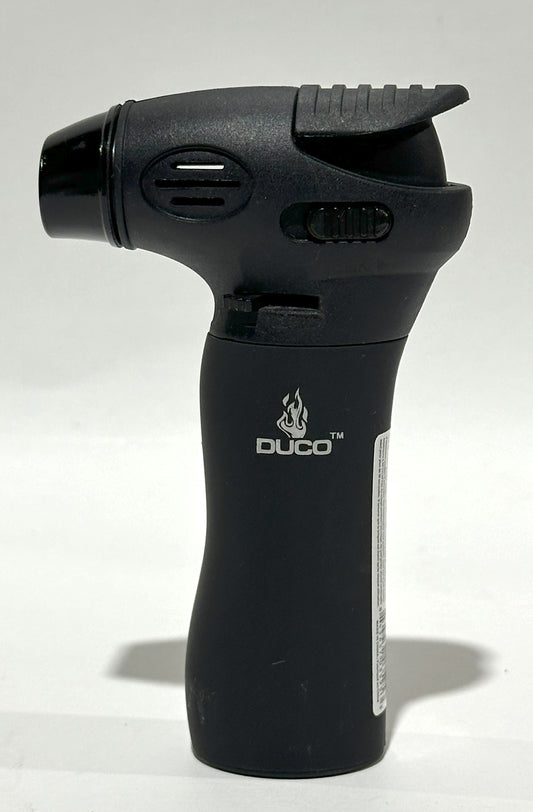 DUCO REFILLABLE TORCH LIGHTER (BLACK)