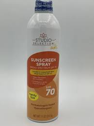 STUDIO SELECT SUNSCREEN SPORT 50 SPF WATER RESISTANT UVA / UVB PROTECTION ( OCTINOXATE, OXYBENZONE & PARABEN FREE) 156G