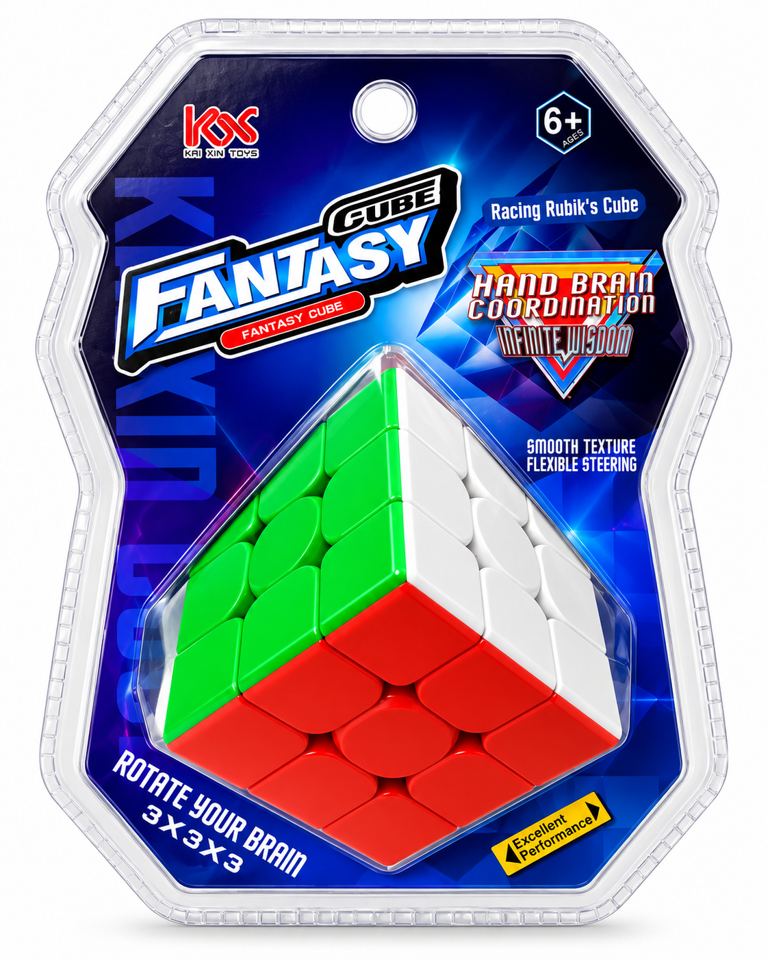 Fantasy 3×3 Puzzle Cube – Brain Teaser Toy, Ages 6+