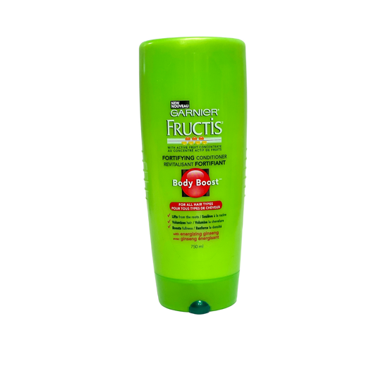 GARNIER FRUCTIS FORTIFYING CONDITIONER SLEEK & SHINE SMOOTHENS HAIR FOR LONG LASTING FRIZZ CONTROL 384ML