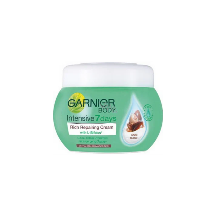 GARNIER RICH REPAIRING CREAM WITH L - BIFIDUS FOR EXTRA DRY TO DAMAGED HAIR 300ML WITH SHEA BUTTER HAIR MASK