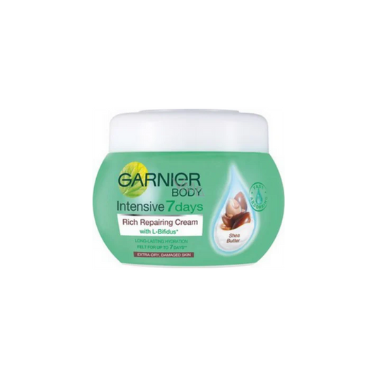 GARNIER RICH REPAIRING CREAM WITH L - BIFIDUS FOR EXTRA DRY TO DAMAGED HAIR 300ML WITH SHEA BUTTER HAIR MASK