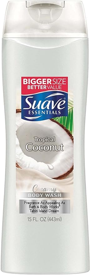 SUAVE TROPICAL BODY WASH 443ML