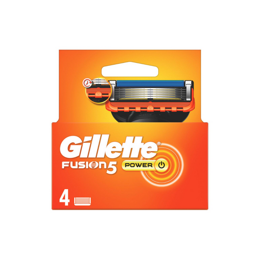 Gillette Fusion5 Power Men's Razor Blade Refills 4Pack