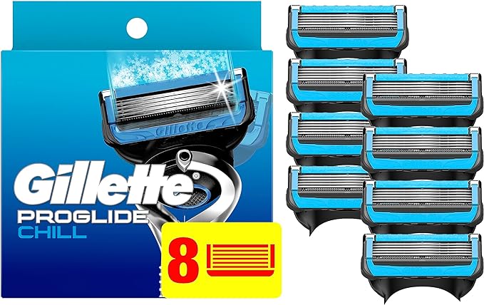 GILLETTE FUSION PROSHIELD CHILL 8 PACK BLADES