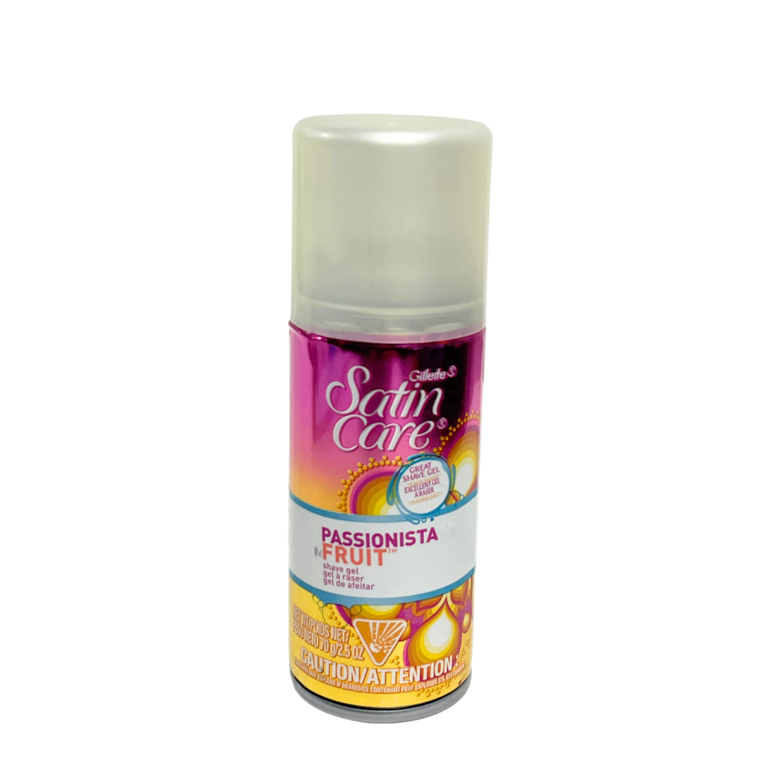 SATIN CARE PASSION FRUIT SHAVING GEL 70G FOR WOMEN ( TRAVEL SIZE)