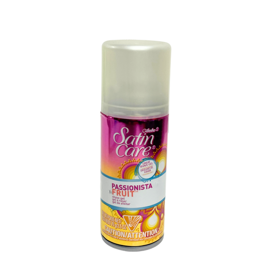 SATIN CARE PASSION FRUIT SHAVING GEL 70G FOR WOMEN ( TRAVEL SIZE)