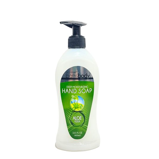 BATH & BODY BASICS DEEP MOISTURIZING HAND SOAP ALOE VERA 400ML