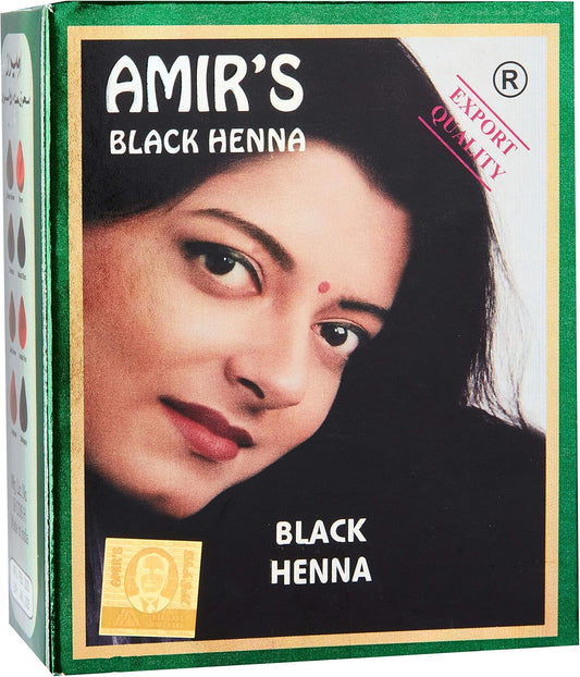 AMIR'S HAIR COLOUR HENNA (BLACK)