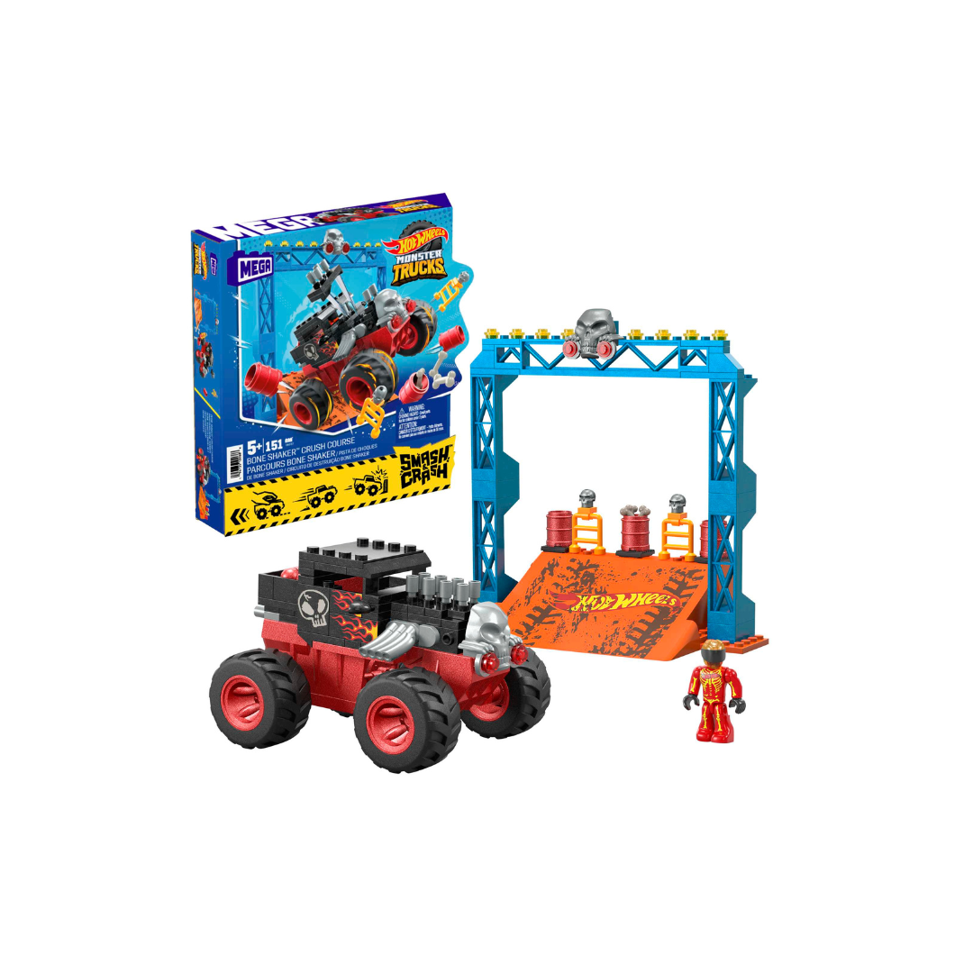 HOT WHEELS SMASH n' CRASH BONE SHAKER PLAYSET
