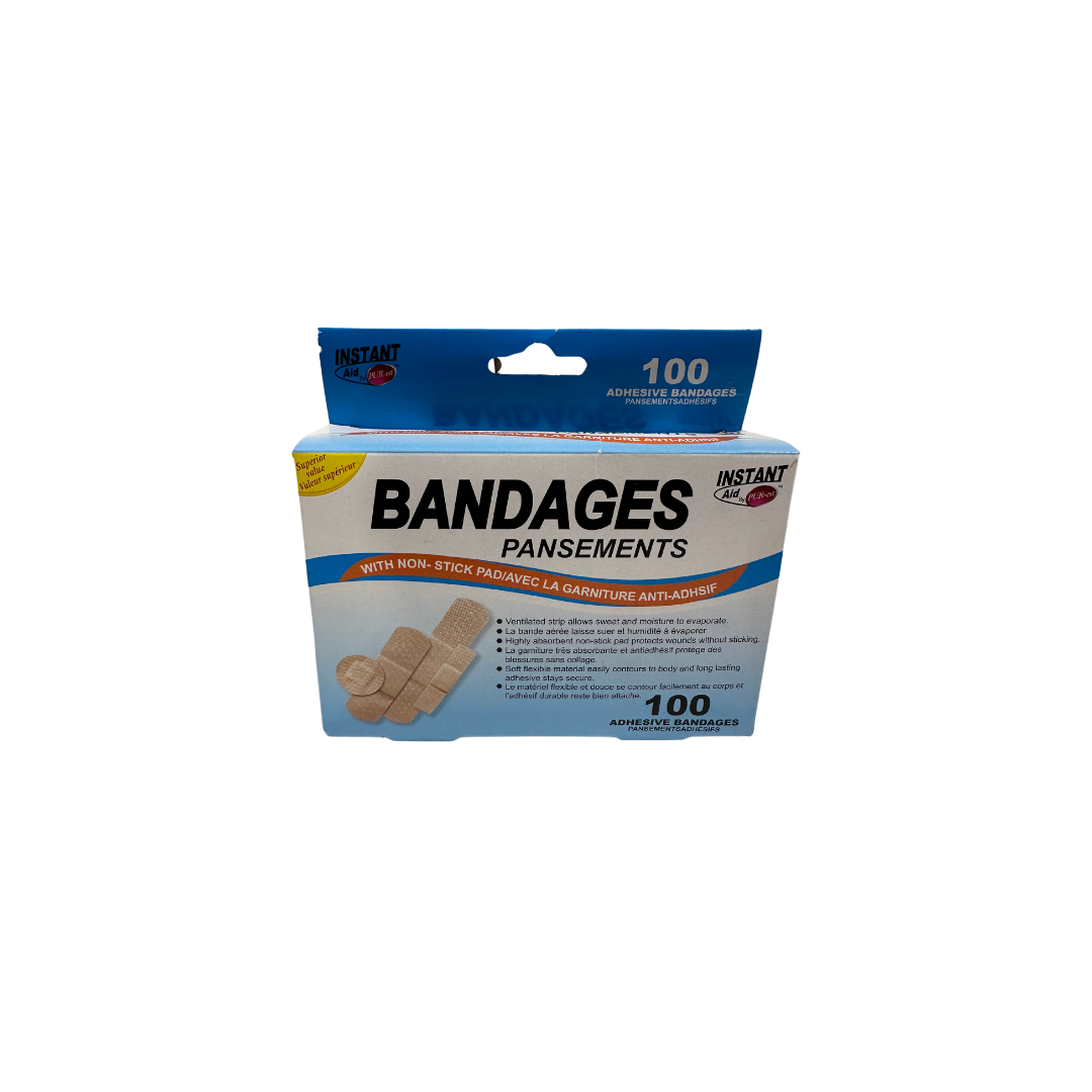 INSTANT AID BANDAGES NOT-STICK