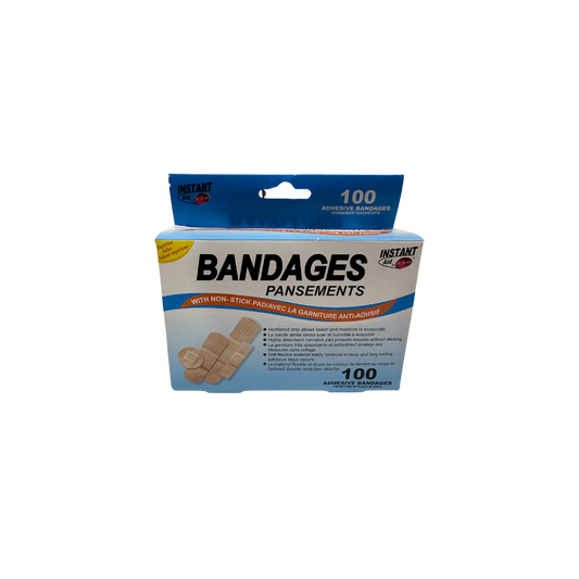 INSTANT AID BANDAGES NOT-STICK