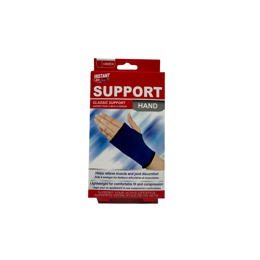 INSTANT AID CLASSIC SUPPORT FOR HAND (UNISEX)