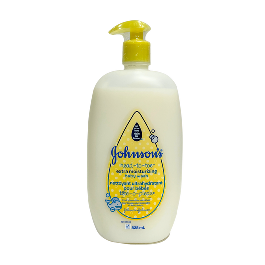 JOHNSON & JOHNSON BODY WASH 828G PUMP FOR KIDS HEAD TO TOE EXTRA MOISTURIZING