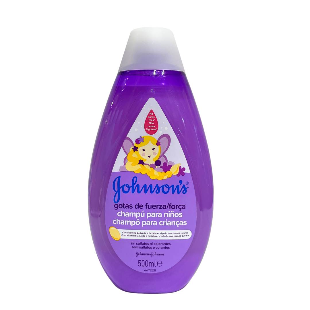 JOHNSON & JOHNSON STRENGTH DROPS WITH VITAMIN E FOR KIDS 500ML GENTLE ON EYES